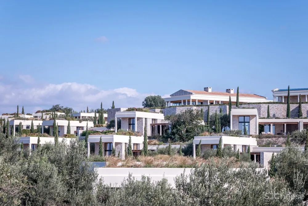 首发 | Edward Tuttle设计 Amanzoe宫殿式豪华酒店与别墅