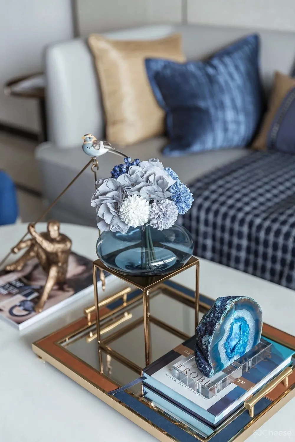 清雅小奢︱那一抹撩人的湖蓝