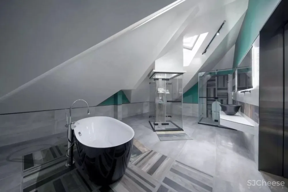 1100㎡双拼别墅，自由不羁的家！| 李益中空间设计 首