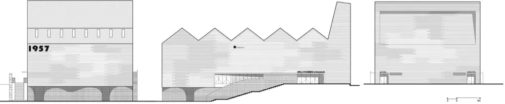 岳阳县三中学风雨操场兼报告厅,湖南 / 素朴建筑工作室