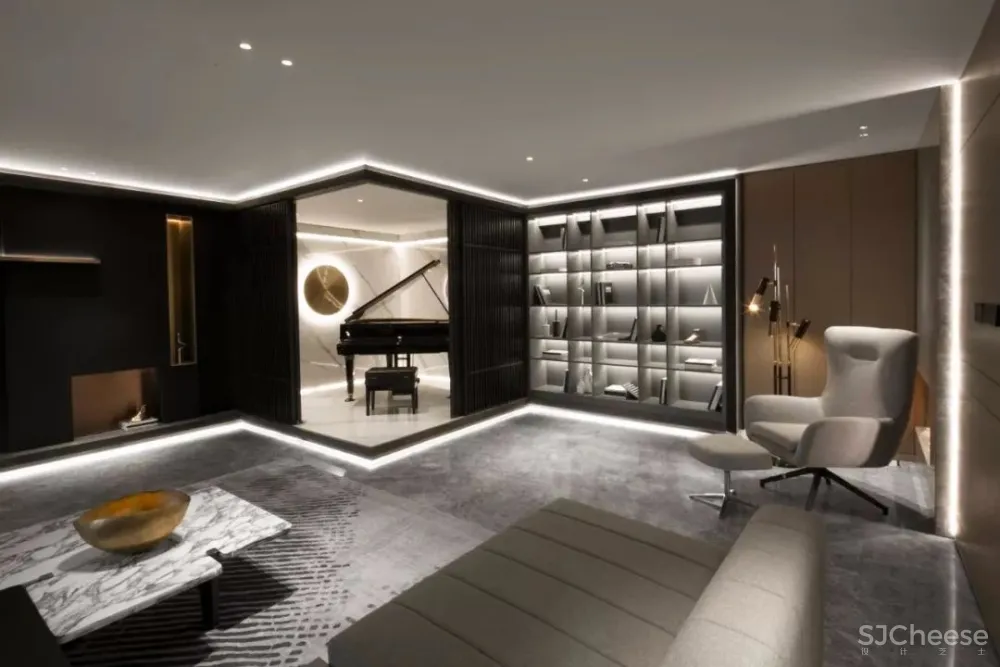 北京300m²顶级轻奢大平层 | 北京恒田建筑设计