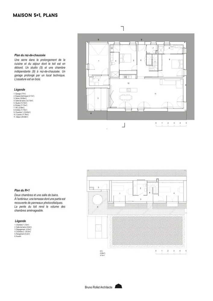 KONEKTI 2+1住宅 / Bruno Rollet Architecte