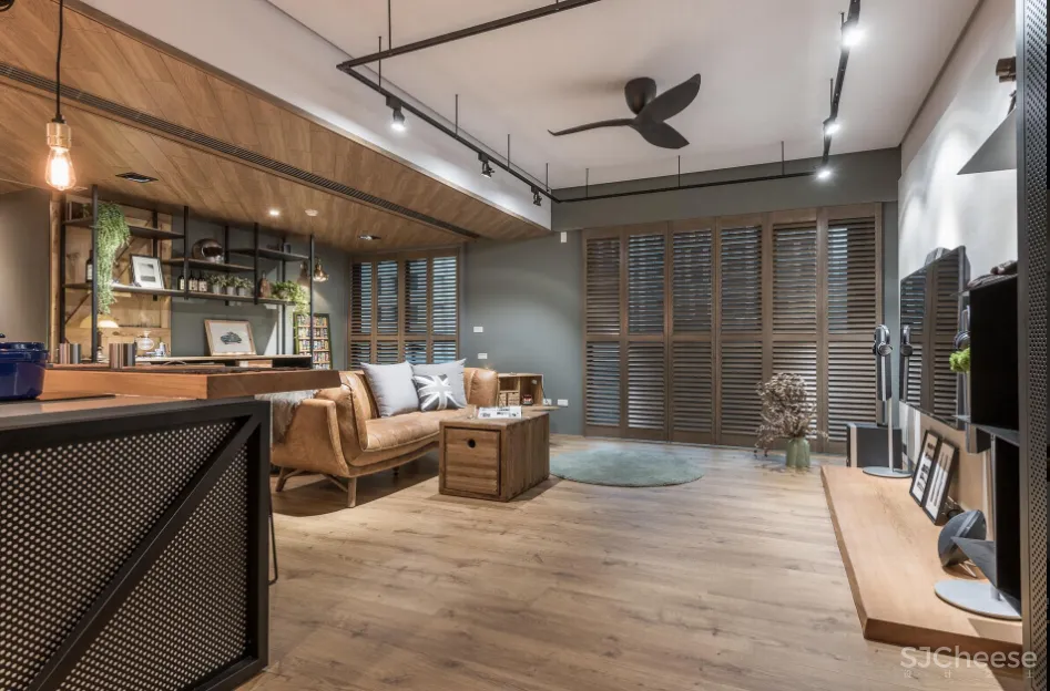 美式工业风住宅 | 羽筑设计