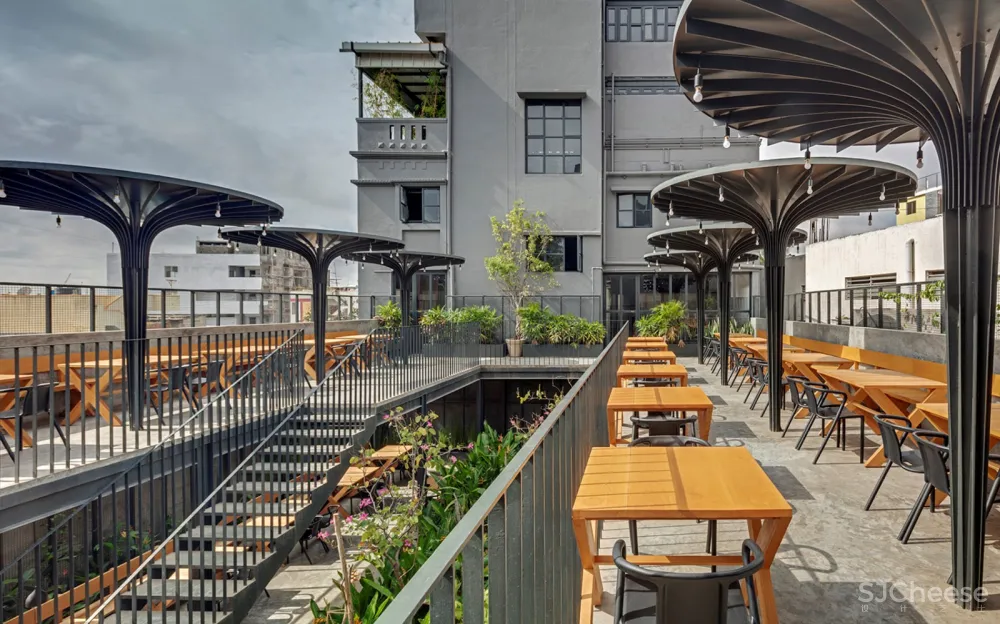 Sunrise花园餐厅,印度 / M9 Design Studio 首