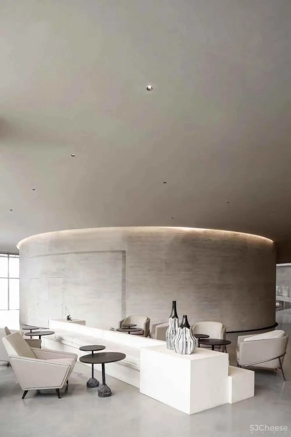 LSDCASA&水相设计:用艺术感打造媲美美术馆的售楼处! 首