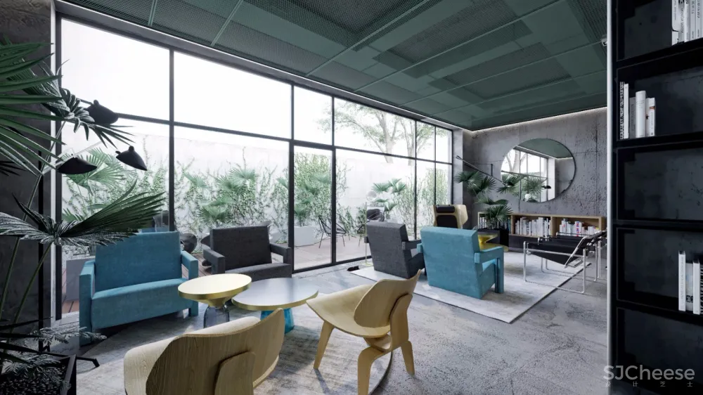 国外时尚学生宿舍公区 | Bogdan Ciocodeica 首