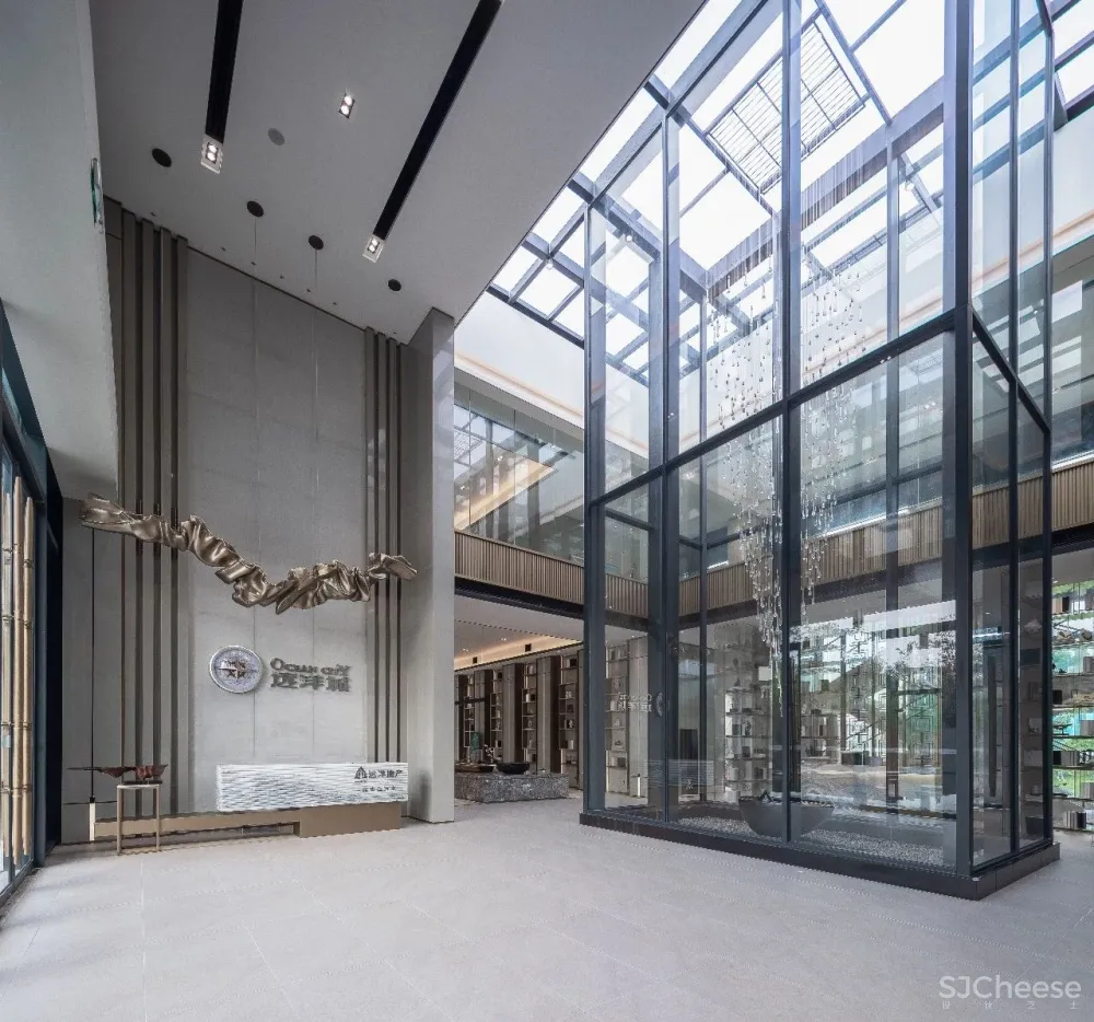 【JMJ设计】1000m²东方美学湛江远洋城售楼部 首