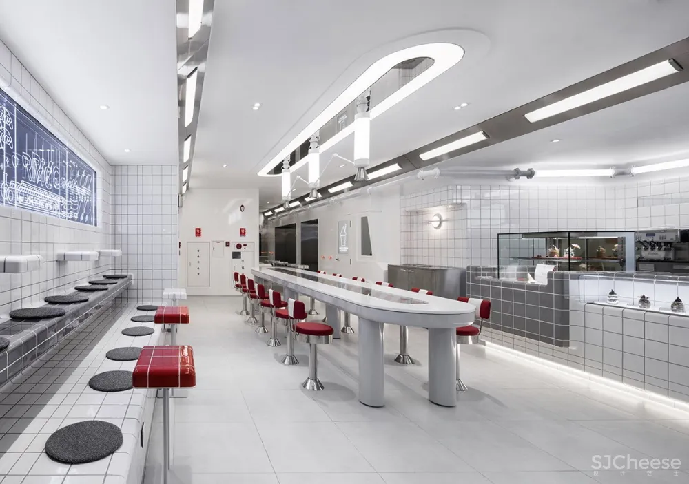 首尔86㎡Remicone 冰淇淋&甜点店 | Betwin Space Design