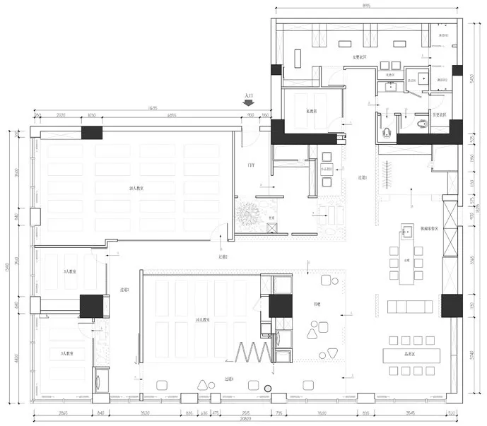 瑜群空间 · 竹空间,南昌 / 工墨设计 首
