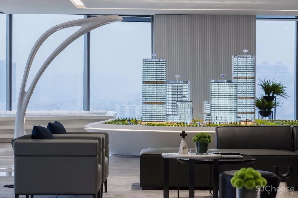 新作| 超高颜值办公设计,全感官空间艺术营造 首