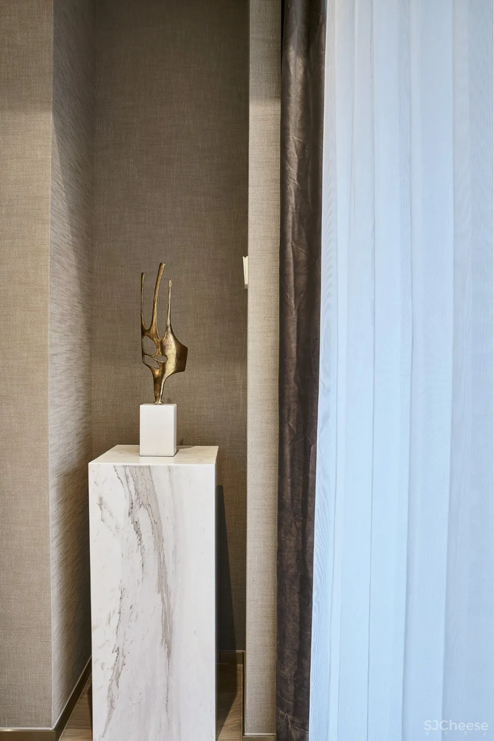 【力设计新作】轻奢美式平层家装设计方案