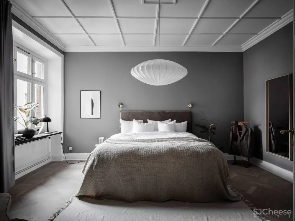 温暖舒适的瑞典公寓 | Grey Deco