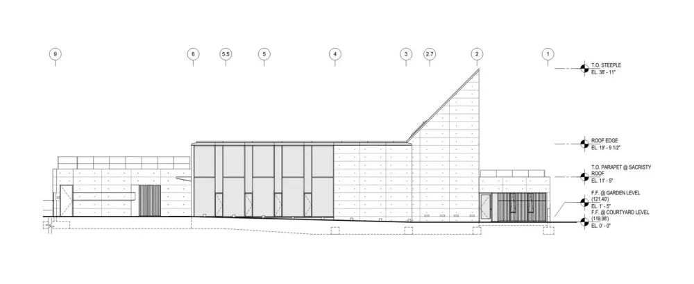 Mark Cavagnero Associates | 白色混凝土教堂