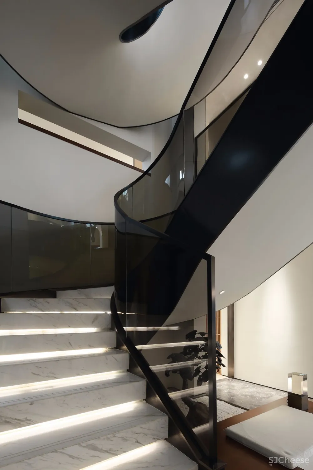 浮生半日悠然,重庆537㎡禅意别墅样板间 | 朗联新作