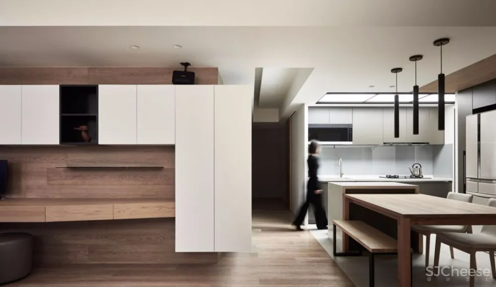 南港Ch宅，现代温馨 | 工一设计