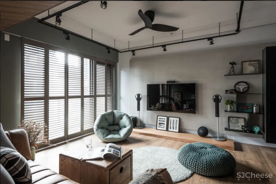 美式工业风住宅 | 羽筑设计