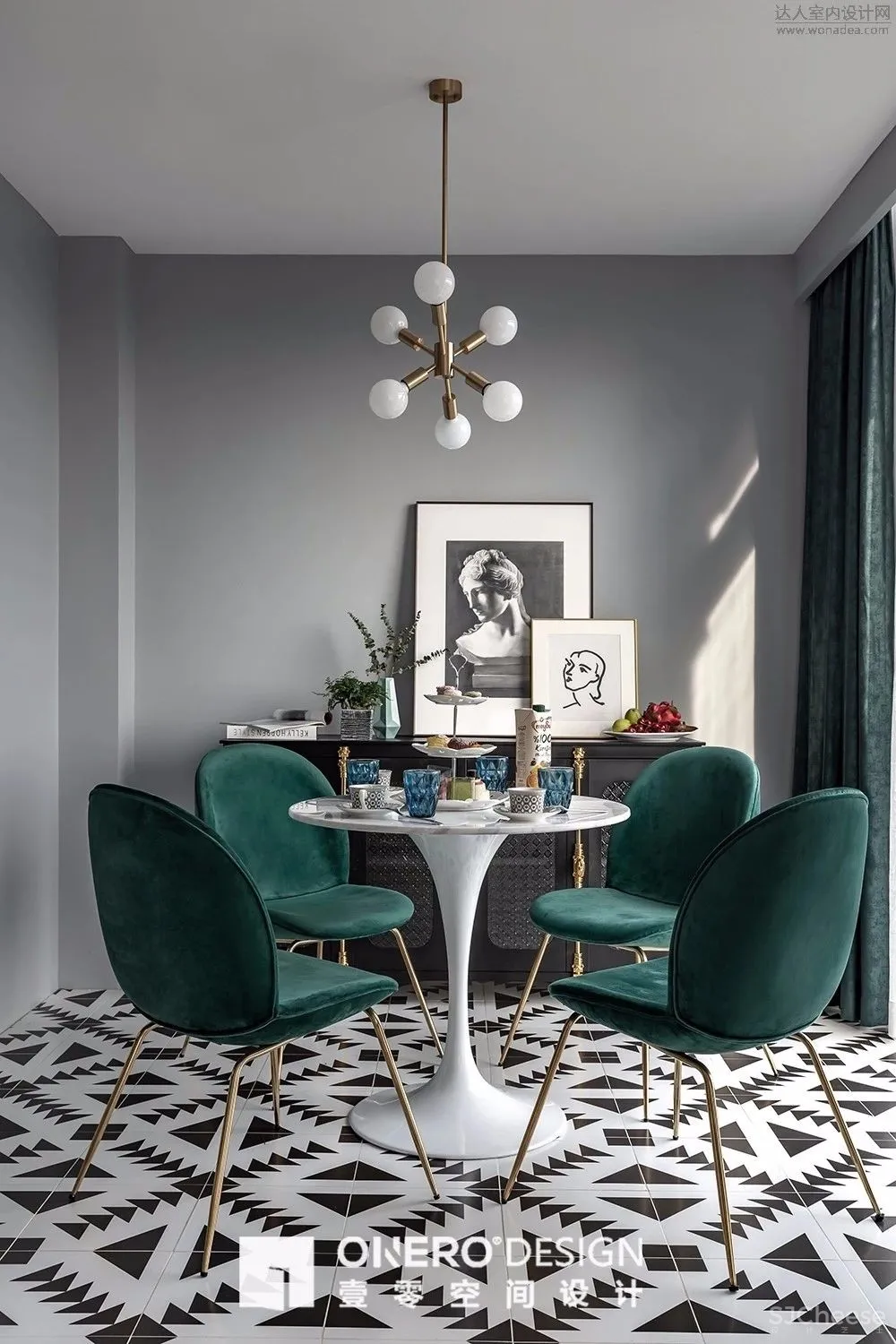 “简欧"摇身一变丨去风格化大House的摩登时髦艺术家