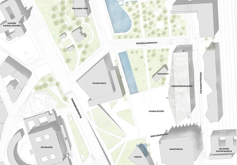 赫尔辛基中央图书馆,芬兰 / ALA Architects