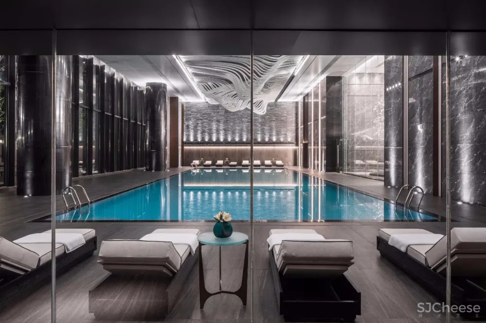 【李益中空间设计】3406平方米西安万科·翡翠国宾销售中心 | 简约、精致、奢华,诠释当代高尚生活品质 首