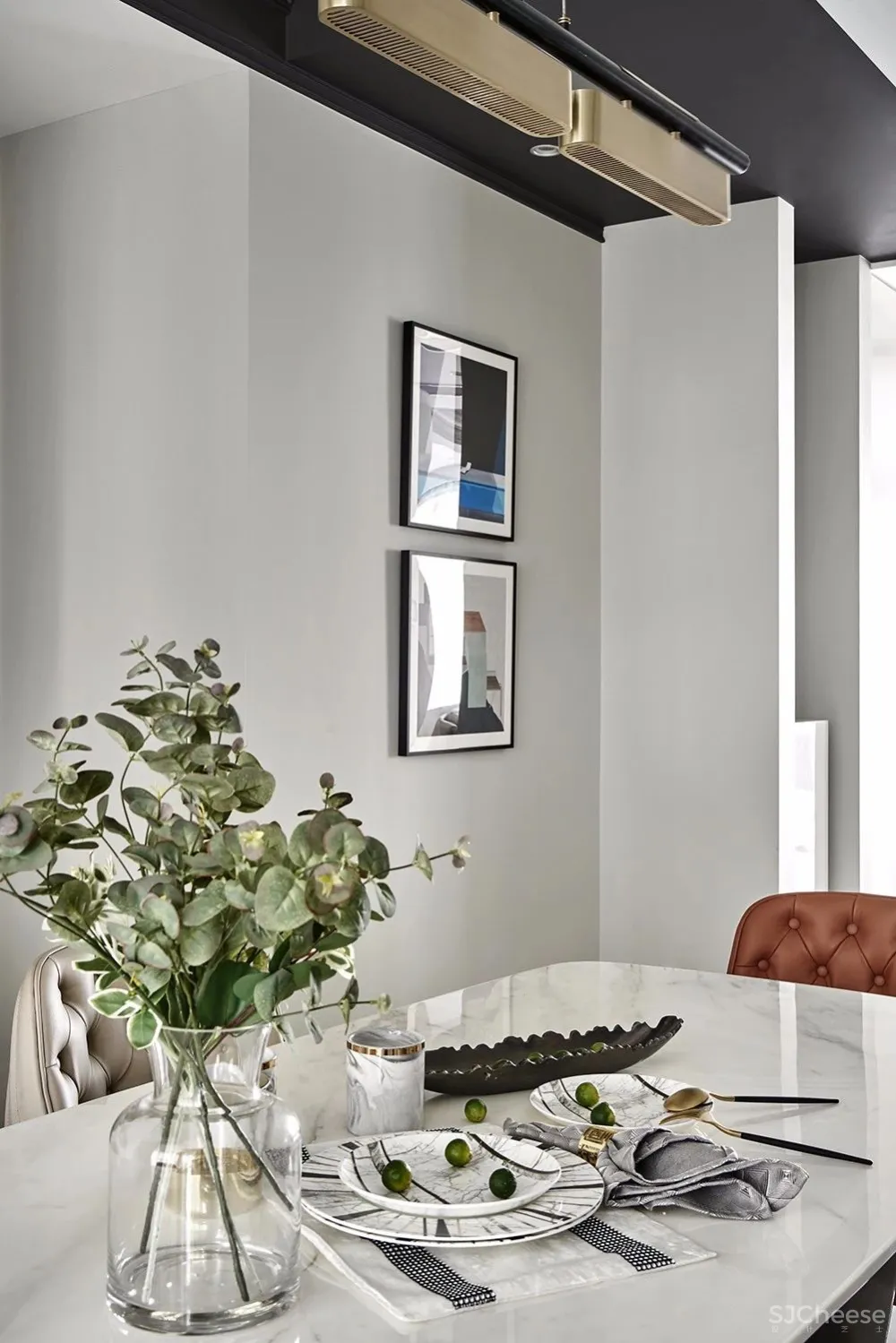 【叶永志新作】180㎡ 精致优雅英伦范儿私宅设计方案 首