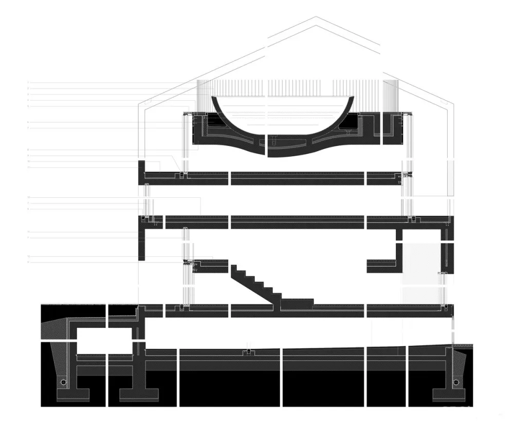 Aires Mateus | U形开口式混凝土住宅 首