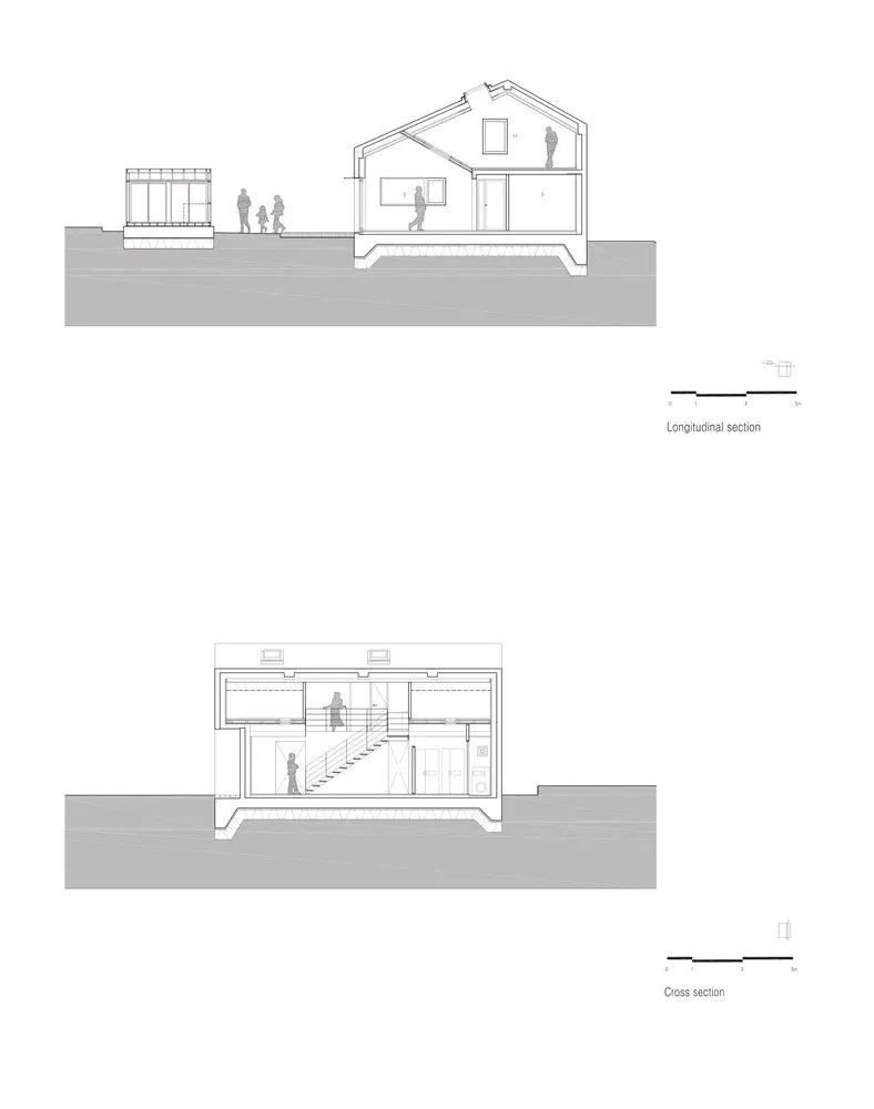 June Architect | 形式简洁整体和细节结合的住宅空间