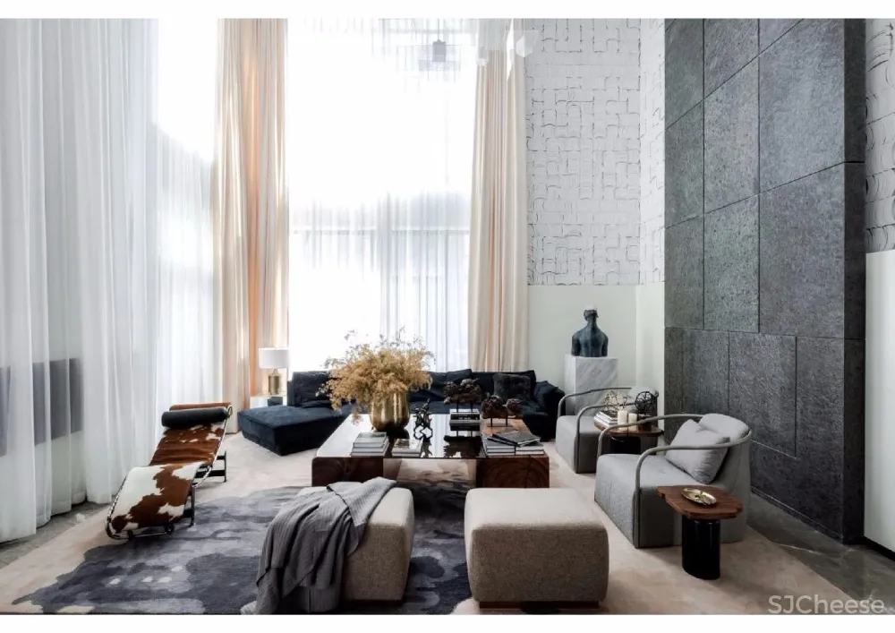 编织摩登与艺术生活 | 山海荟C2样板空间 首