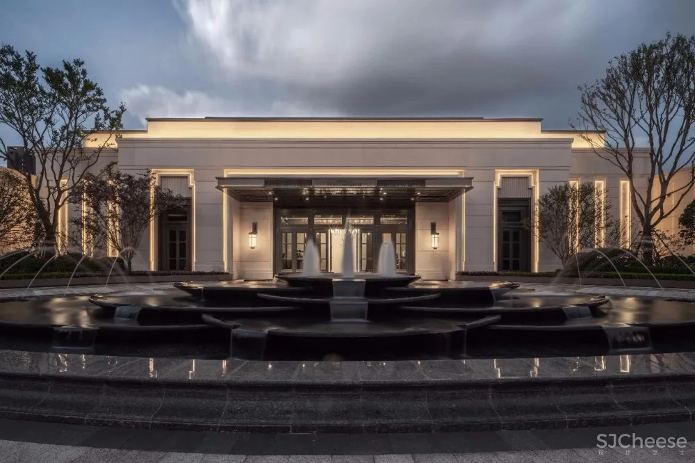 【李益中空间设计】3406平方米西安万科·翡翠国宾销售中心 | 简约、精致、奢华,诠释当代高尚生活品质 首