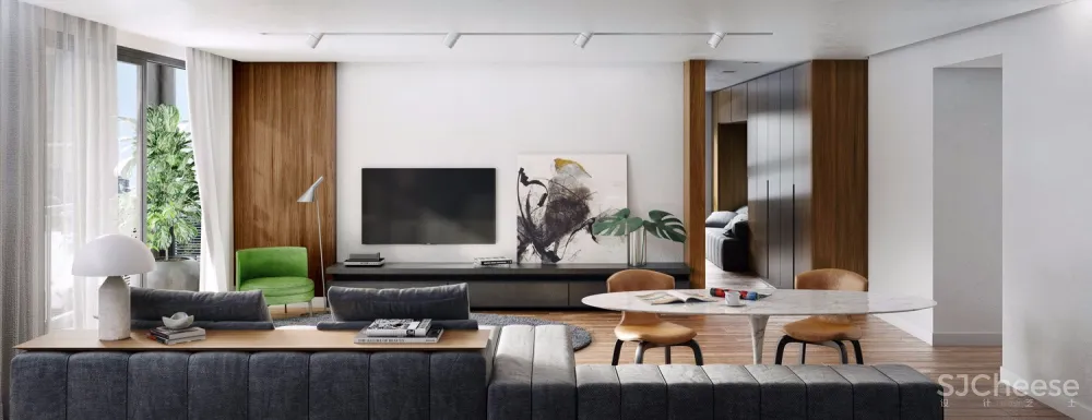 真正的设计生活体验丨保持空间与建筑的语言和谐