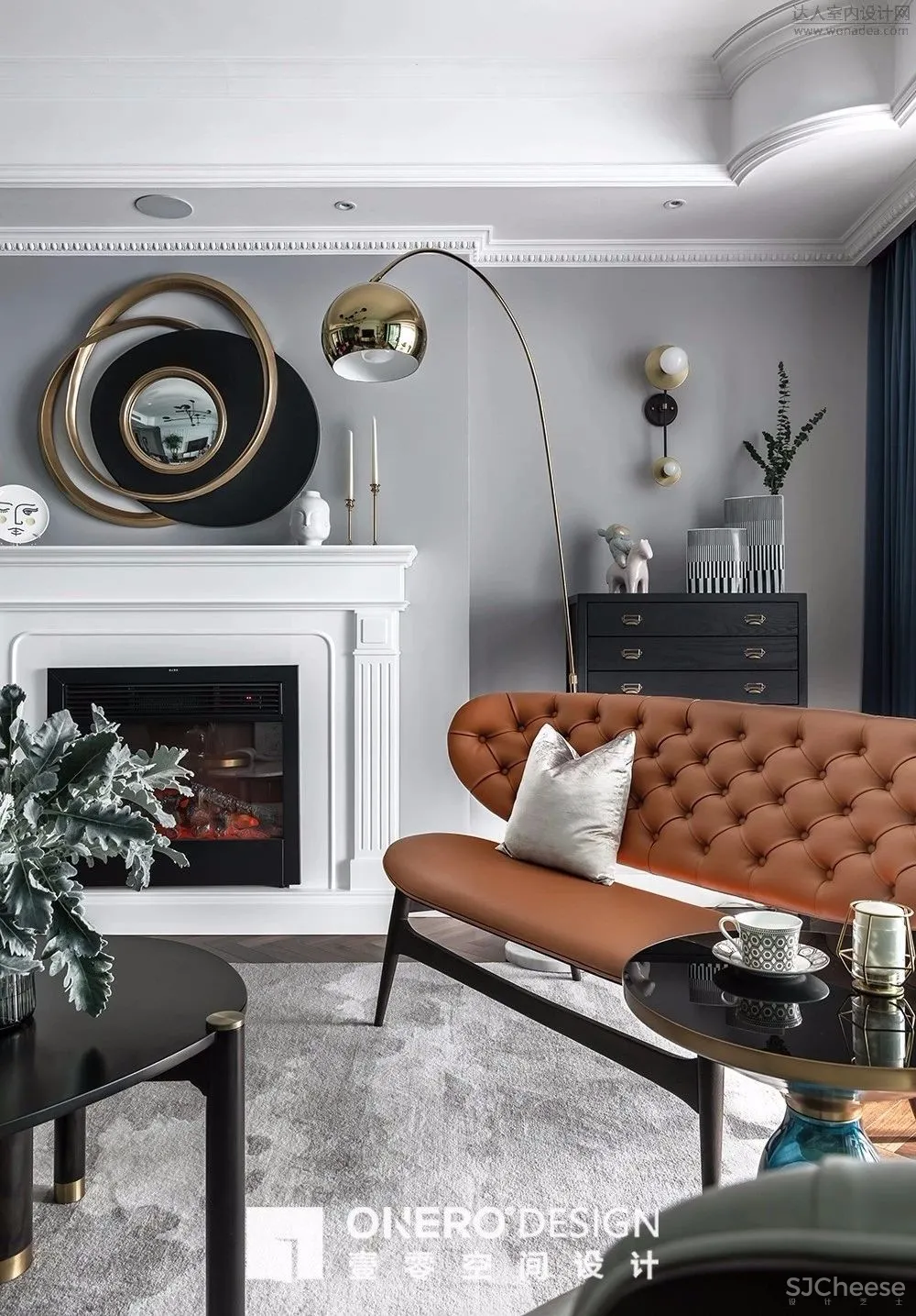 “简欧"摇身一变丨去风格化大House的摩登时髦艺术家