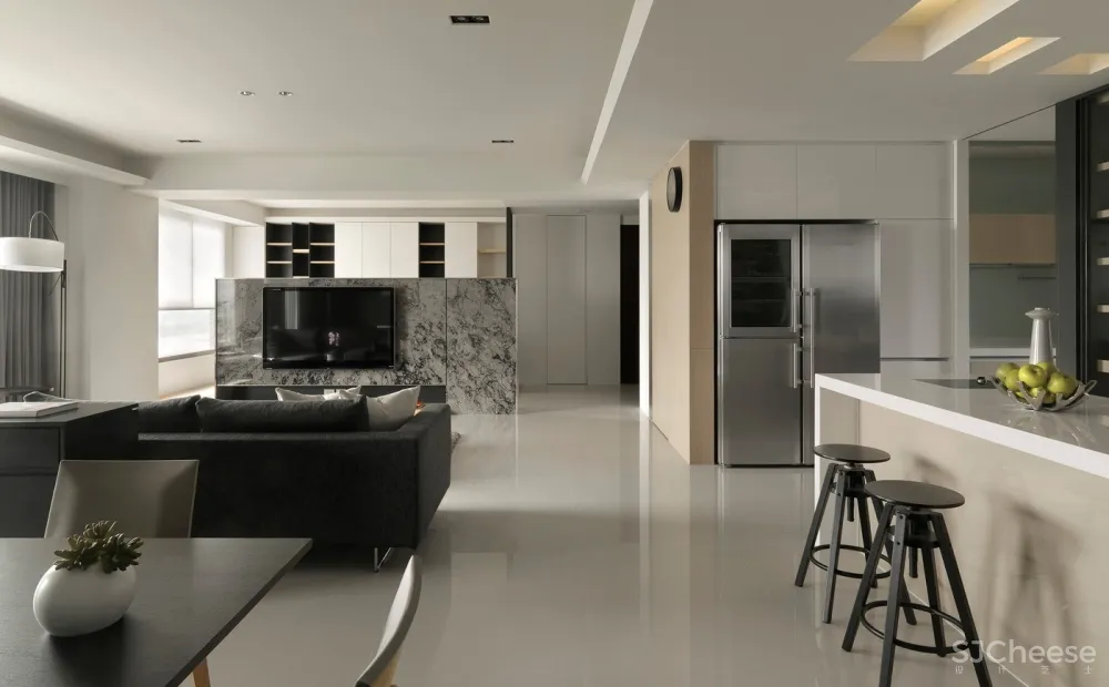 214㎡现代风格住宅 | 共禾设计