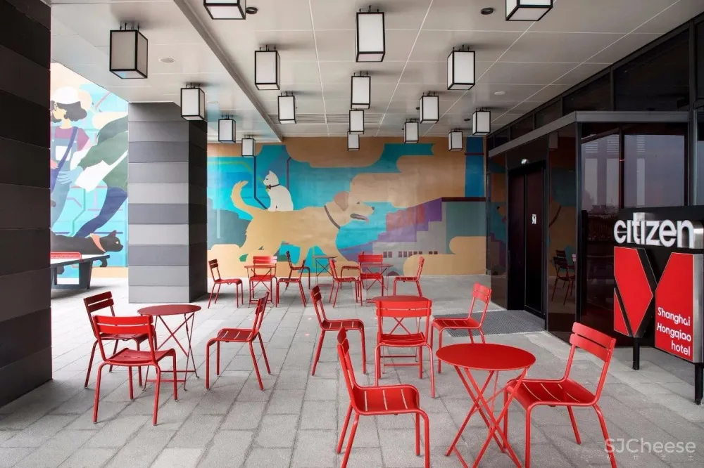 新作 | 全球最潮设计酒店Citizen M 来了,满满的艺术感,惊艳上海 首