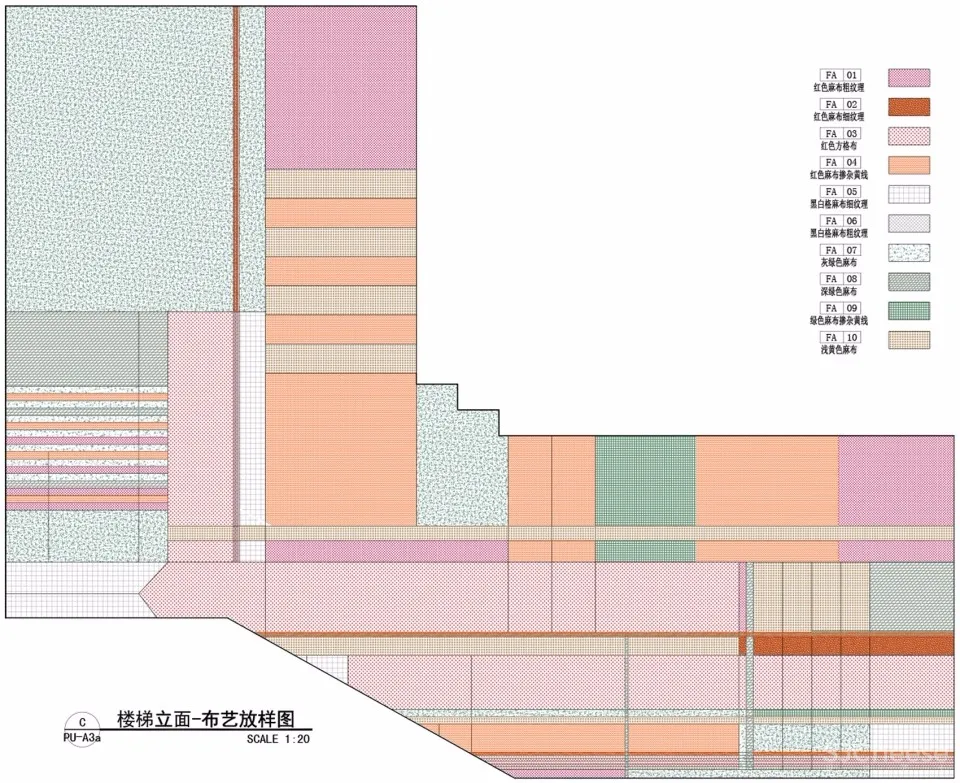 用纳西族传统特色面料覆盖整个空间,丽江肯德基玉河广场店 | RooMoo
