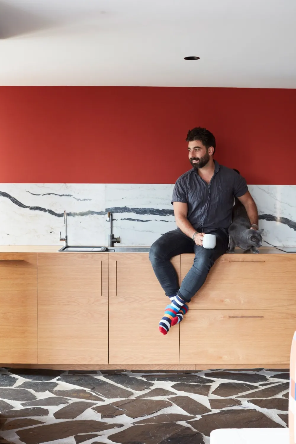 最全 | AMBER ROAD：悉尼 CRONULLA 彩色别墅