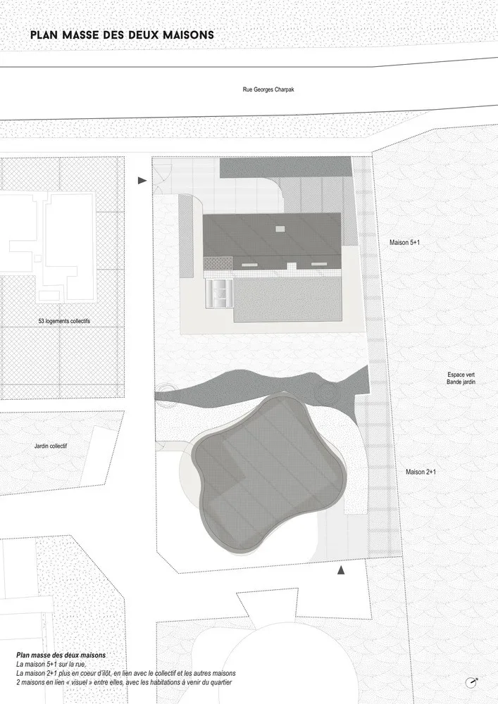 KONEKTI 2+1住宅 / Bruno Rollet Architecte