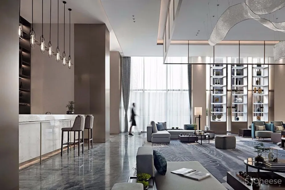 【IDEAL-YLH地产设计】900㎡东方韵味售楼处 | 节能建筑里的艺术世界！