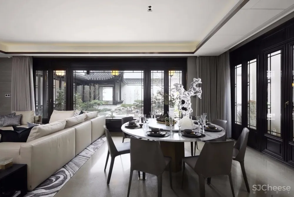 新作 | 435.8m²杭州顶级合院,精致儒雅的东方美学智慧