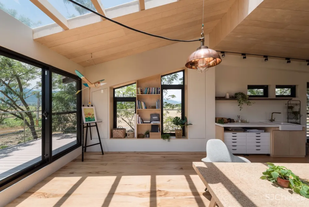 稻映·共生——木质简约风别墅 | C.H.I Design Studio 首