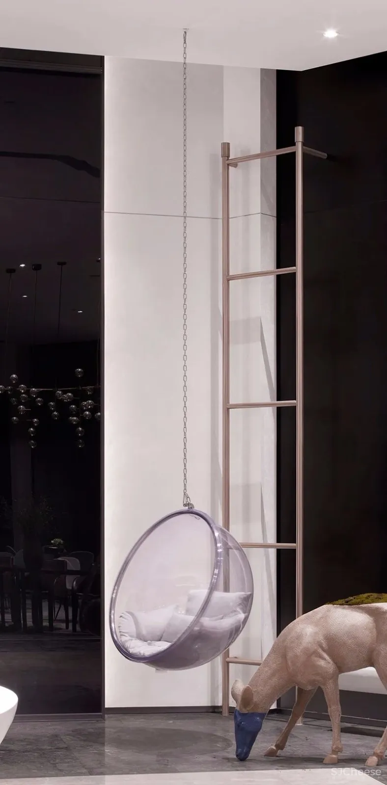 高颜值艺术空间丨用灰色调演绎高级感