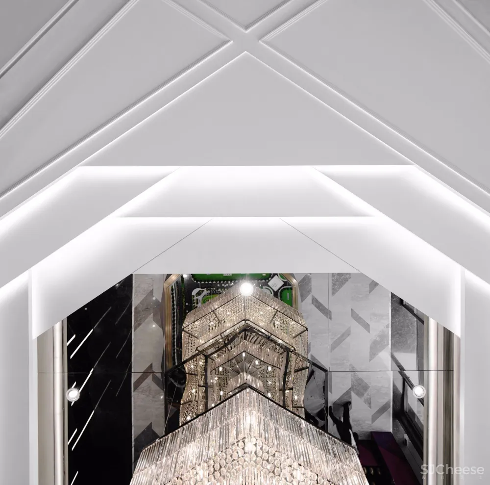 中海世纪荟售楼处，NEW ART DECO的诗意景观 | 本则设计