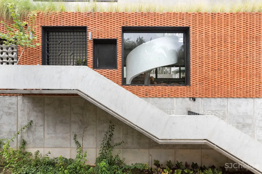 RVO Studio | 纹理和材料的独特组合 Sundaram House