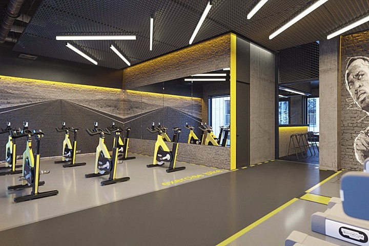 国外时尚活力健身房设计 | forms architects
