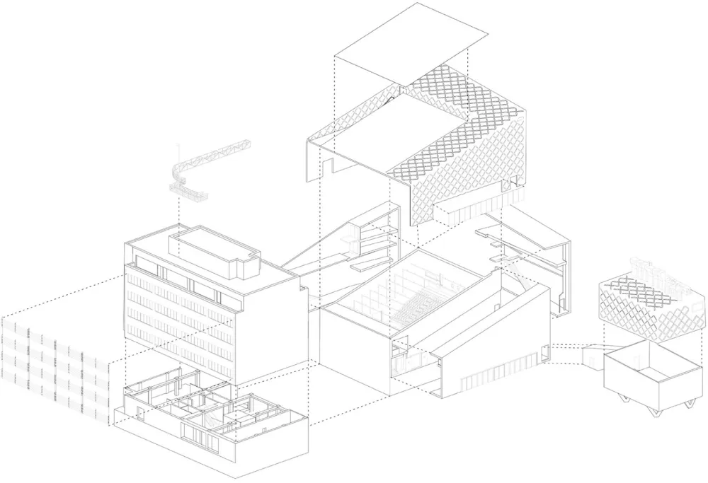 DOX+当代艺术中心 / Petr Hájek Architekti 首