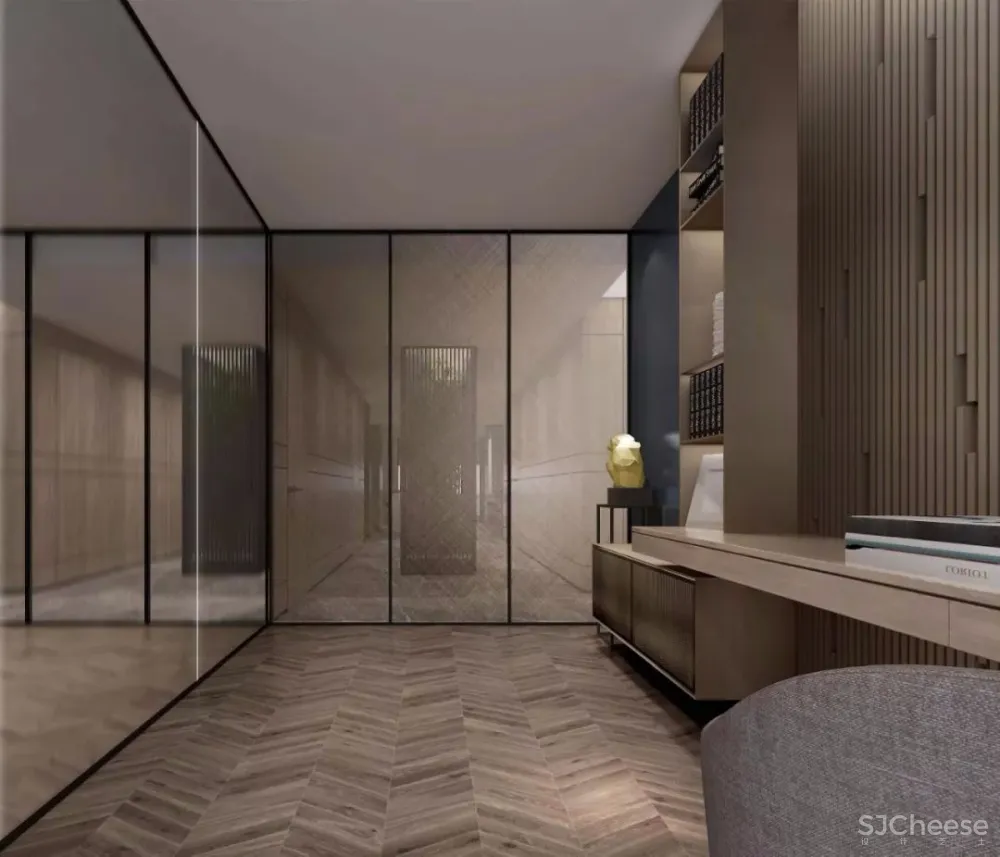 北京300m²顶级轻奢大平层 | 北京恒田建筑设计