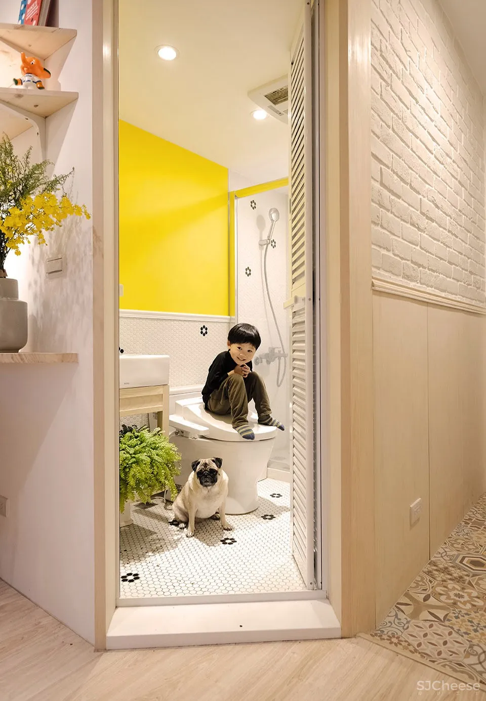 “奔跑吧!我的男孩”住宅改造,台北 / 一叶蓝朵设计家饰所