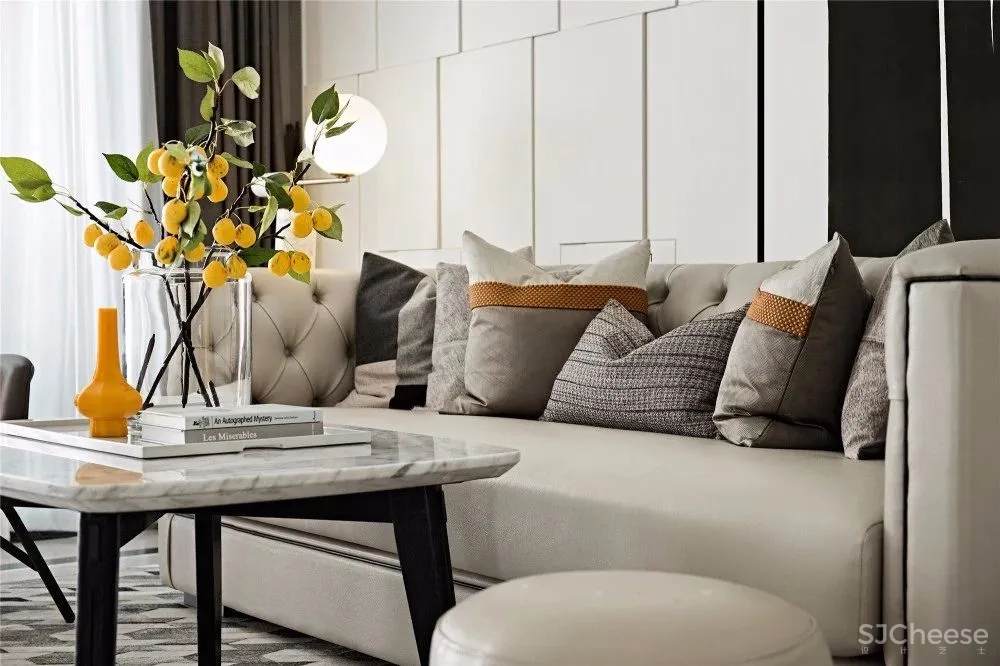 【GND设计】有个性有温度的紧凑刚需户型样板房设计方案