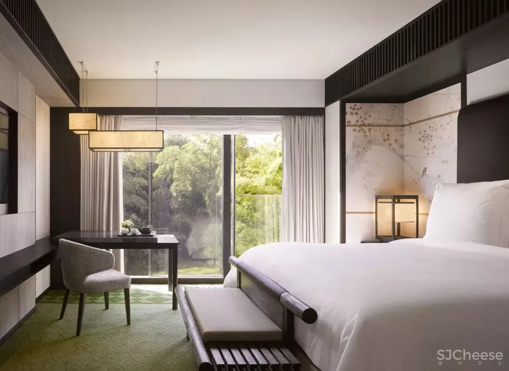 日本京都四季酒店丨融合现代主义风格和日本传统建筑美学 首