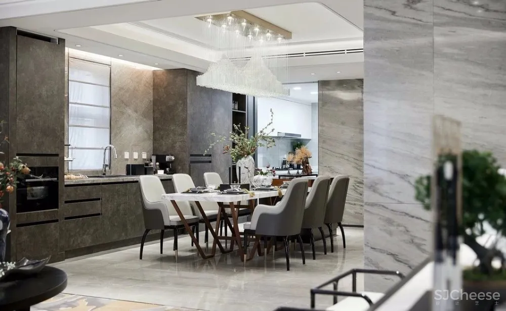 精致轻奢+东方格调丨打造顶级样板间