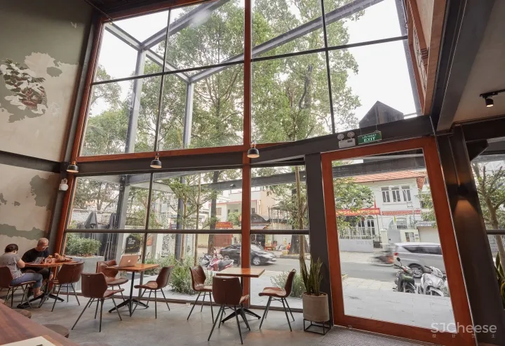 越南胡志明市复古风咖啡店 | BODC