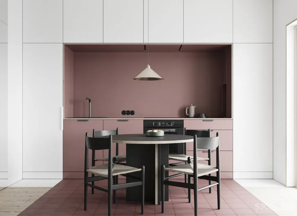 60m²乌克兰极简清新公寓 | LIS 设计工作室 首